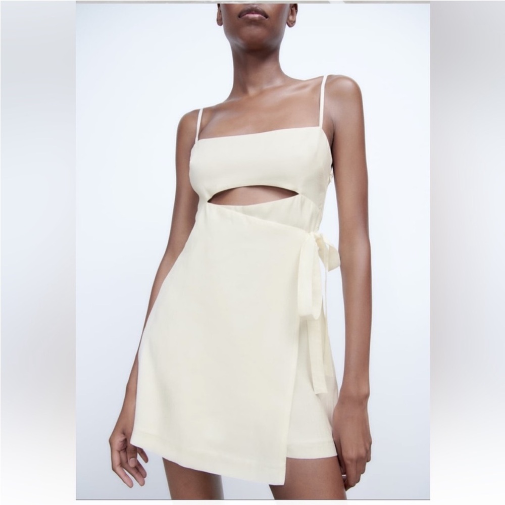 NWT Zara Cutout Romper Dress